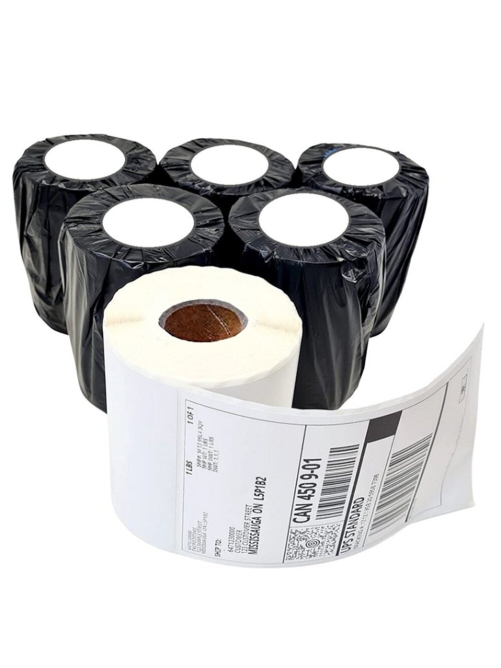 DYMO 4XL Compatible Thermal Shipping Labels Perforated  Hole 4" x 6" b60